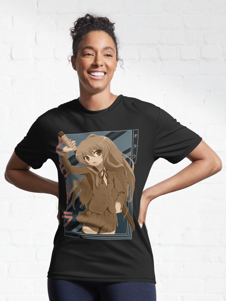 Taiga Aisaka Toradora Retro blue brown anime Design Essential T-Shirt for  Sale by Raiden Designer Shop