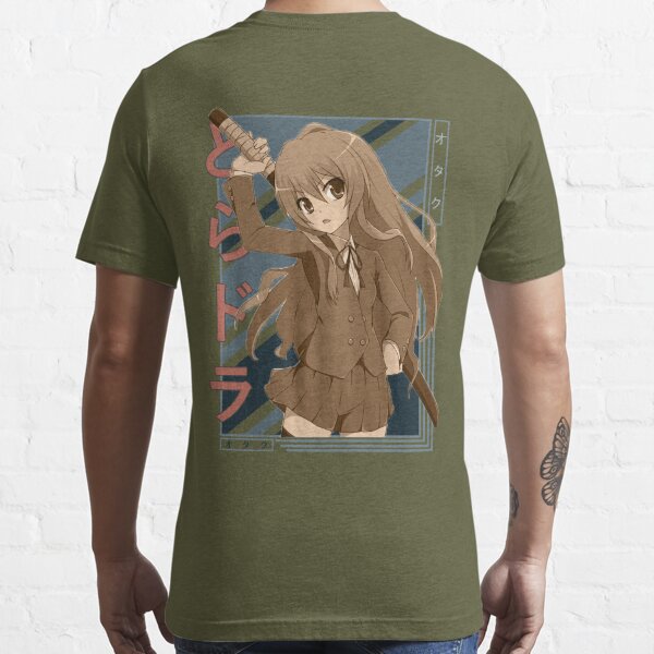 Taiga Aisaka Toradora Retro blue brown anime Design Essential T-Shirt for  Sale by Raiden Designer Shop