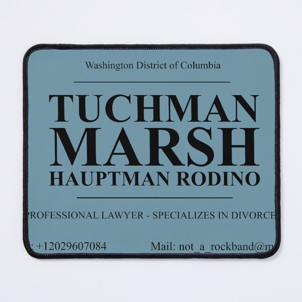 Item preview, Tuchman Marsh - Burn After Reading designed and sold by Jonas M. Hansen.