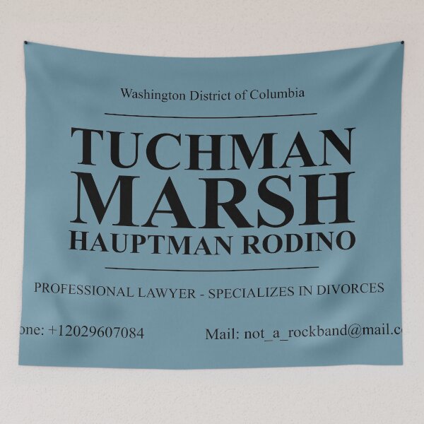 Item preview, Tuchman Marsh - Burn After Reading designed and sold by Jonas M. Hansen.
