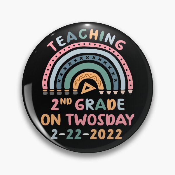 Item preview, Teaching 2nd Grade On Twosday Teacher February 22 designed and sold by Fabvity.
