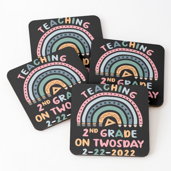 Item preview, Teaching 2nd Grade On Twosday Teacher February 22 designed and sold by Fabvity.