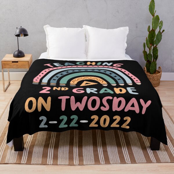 Item preview, Teaching 2nd Grade On Twosday Teacher February 22 designed and sold by Fabvity.