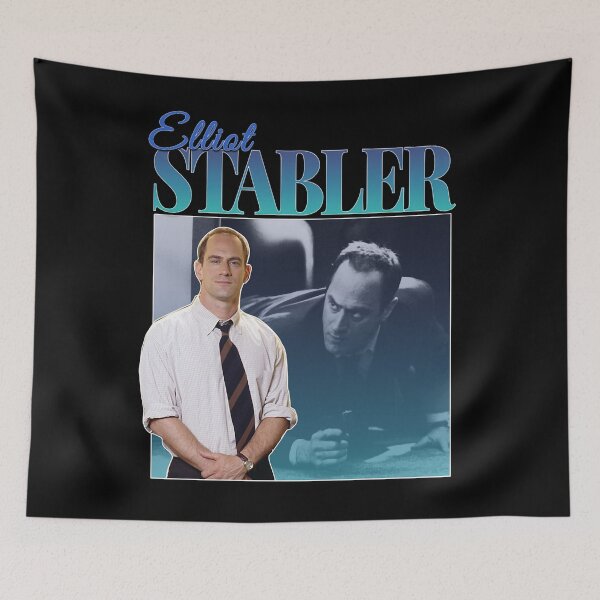 Item preview, Elliot Stabler 90s Inspired Vintage Homage Classic T-Shirt designed and sold by SandraShockley.