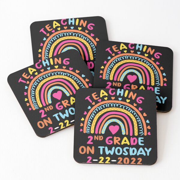 Item preview, Teaching 2nd Grade On Twosday Teacher 2-22-2022 designed and sold by Fabvity.