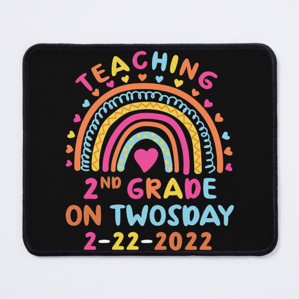 Item preview, Teaching 2nd Grade On Twosday Teacher 2-22-2022 designed and sold by Fabvity.