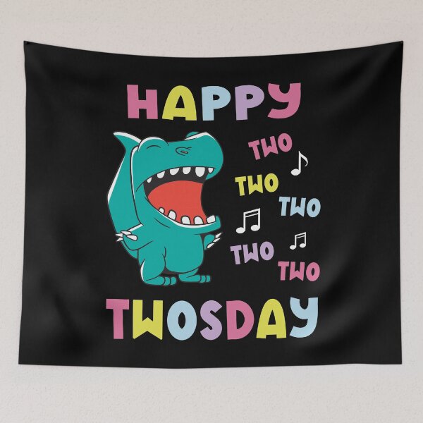 Item preview, Happy Twosday Tuesday February 02-22-2022 T-Rex designed and sold by Fabvity.