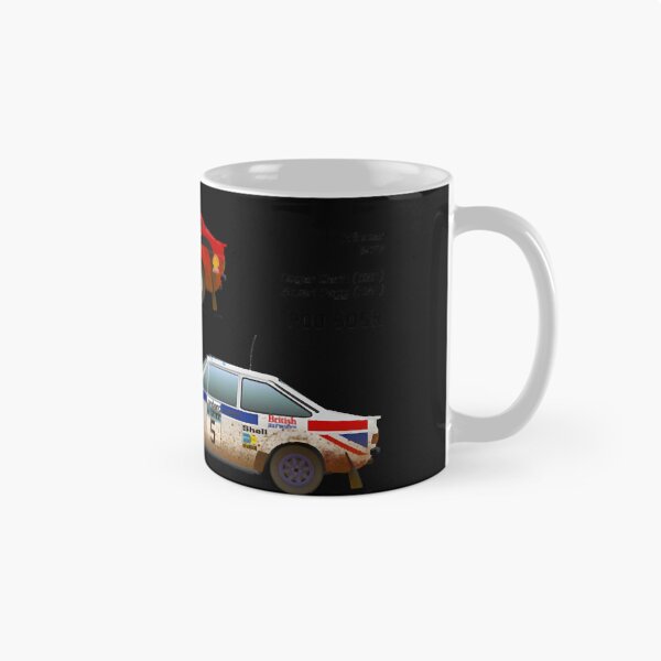 Artikelvorschau, Ford Escort RAC Rallye-Tribut-Klassiker-T-Shirt entworfen und verkauft von SandraShockley.
