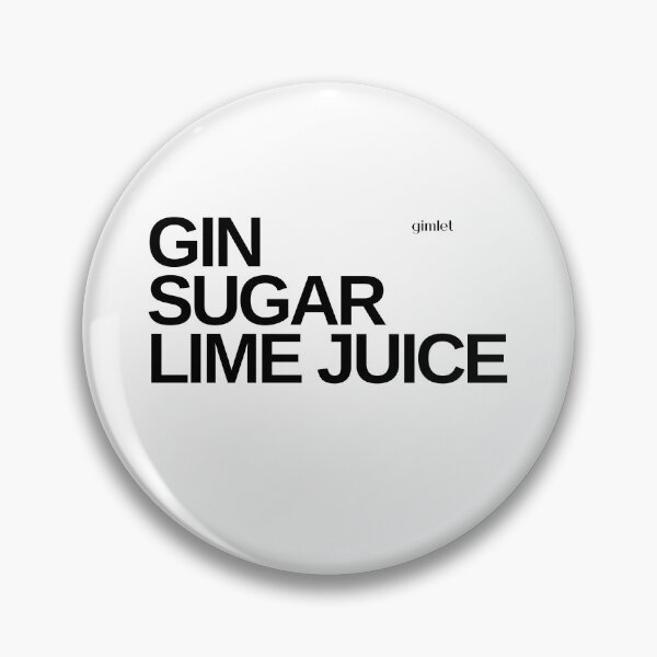 Item preview, Gimlet cocktail designed and sold by ALushLifeManual.