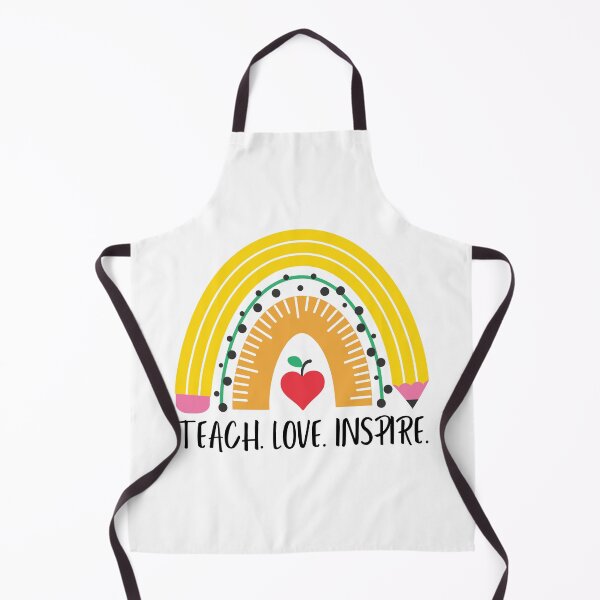 Item preview, Teach Love inspire (black text)- teacher - kindergarten, preschool, elementary, middle school designed and sold by CaitU.