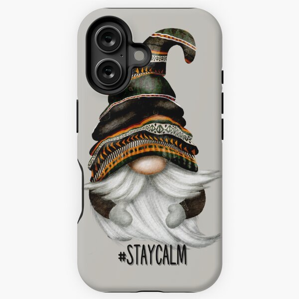 Item preview, Stay Calm Boho Gnome designed and sold by Mumzy2many.