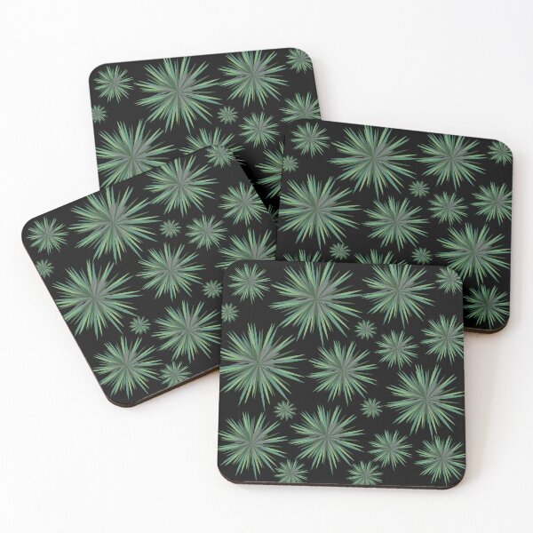 Item preview, Spiky green shapes designed and sold by AlphaRid.