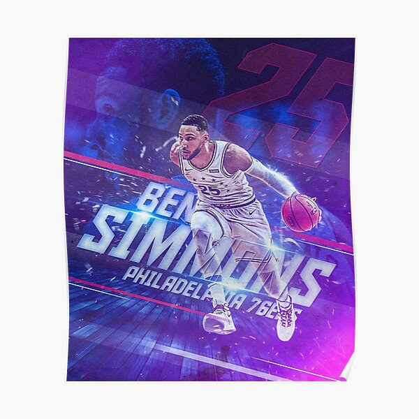  MasonArts Ben Simmons 21inch x 14inch Silk Poster Dunk