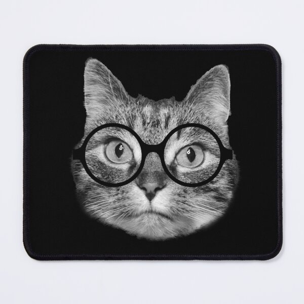 Item preview, Cool cat wearing eyeglasses designed and sold by Purr95.