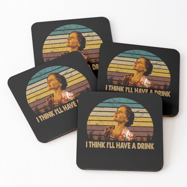 Item preview, I think i'll have a drink woman character poster  designed and sold by AnaCunha3120.