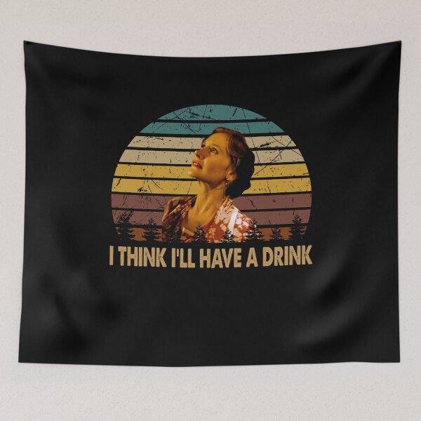 Item preview, I think i'll have a drink woman character poster  designed and sold by AnaCunha3120.