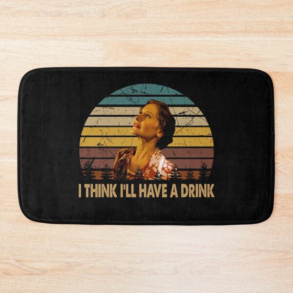 Item preview, I think i'll have a drink woman character poster  designed and sold by AnaCunha3120.