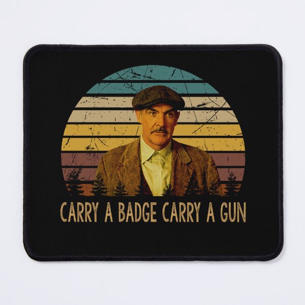 Item preview, Carry a badge carry a gun poster Jim Malone character designed and sold by AnaCunha3120.