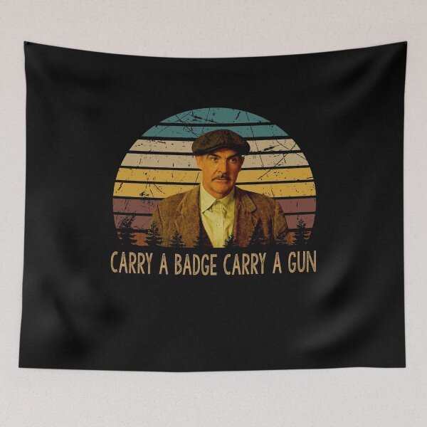 Item preview, Carry a badge carry a gun poster Jim Malone character designed and sold by AnaCunha3120.