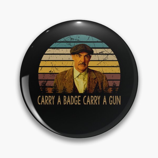 Item preview, Carry a badge carry a gun poster Jim Malone character designed and sold by AnaCunha3120.