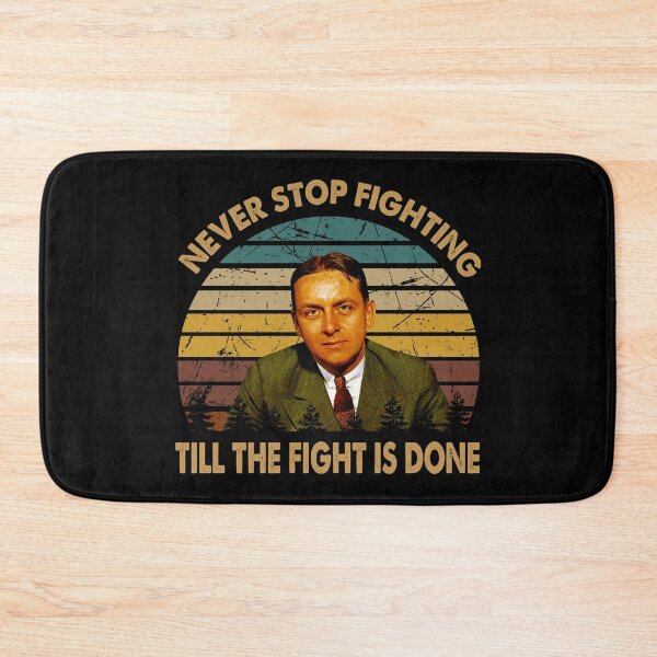 Item preview, never stop fighting till the fight is done poster designed and sold by AnaCunha3120.