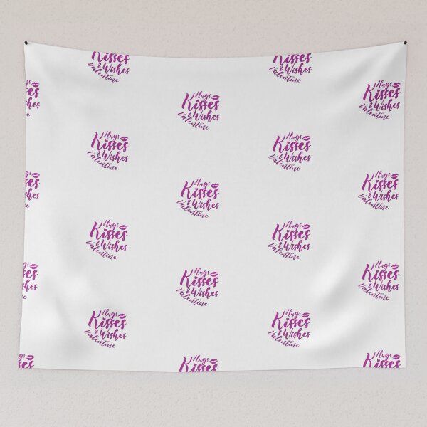 Item preview, Hugs Kisses And Valentine Wishes - Funny Quote Valentine Day designed and sold by SdForce.