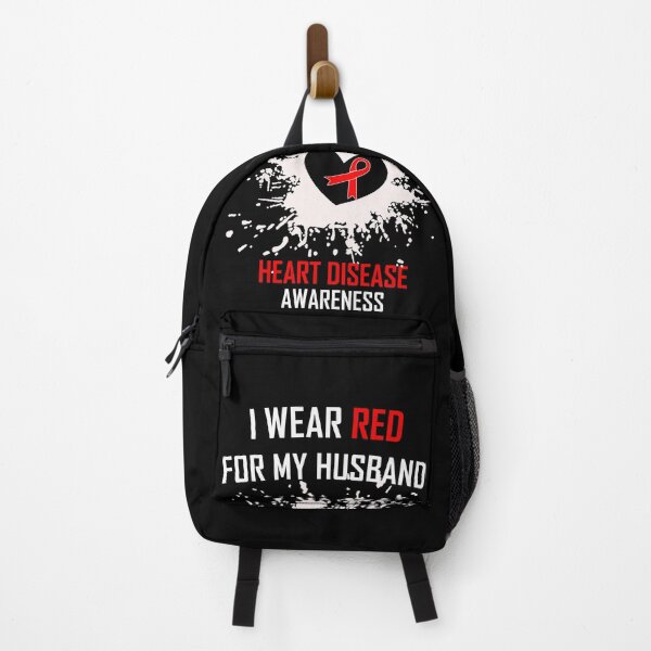 Item preview, I Wear Red For MY HUSBAND (Heart Disease Awareness) designed and sold by SE-design-.