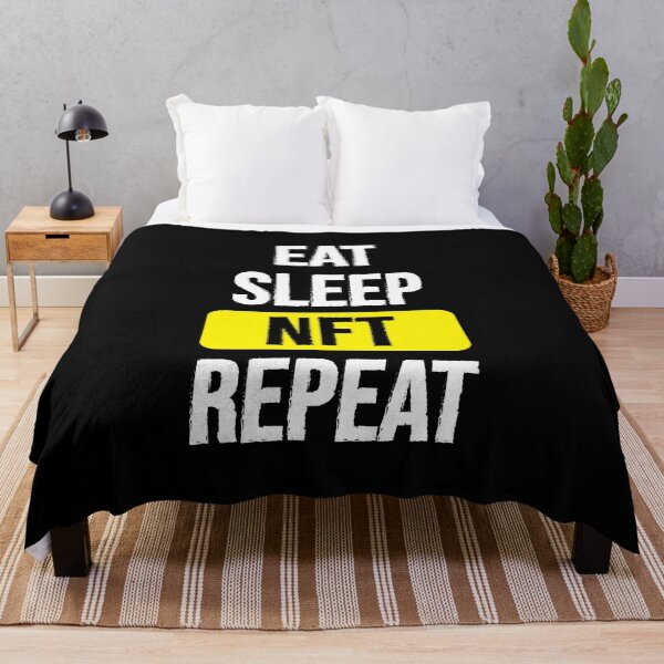 Item preview,  eat sleep nft repeat designed and sold by gpsapparel.