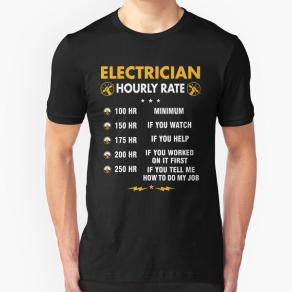 funny electrician shirts