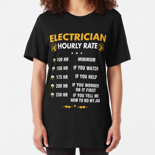 electrician funny shirts