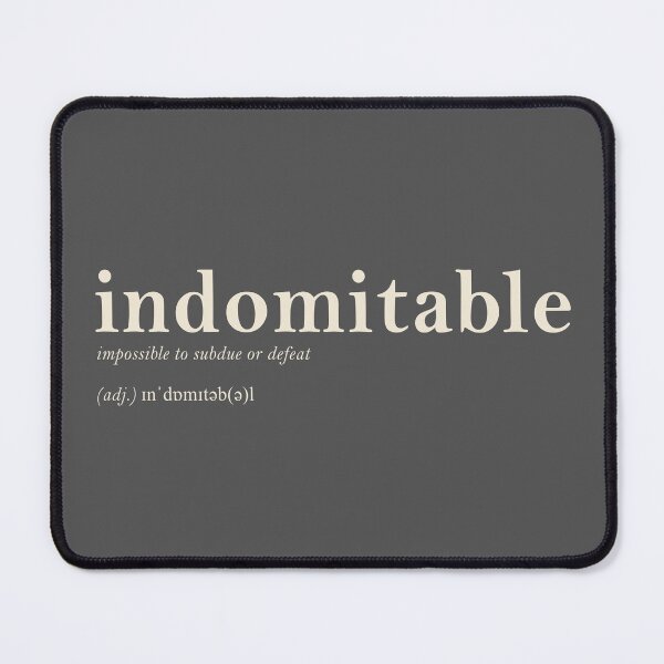Item preview, Indomitable designed and sold by rogue-design.
