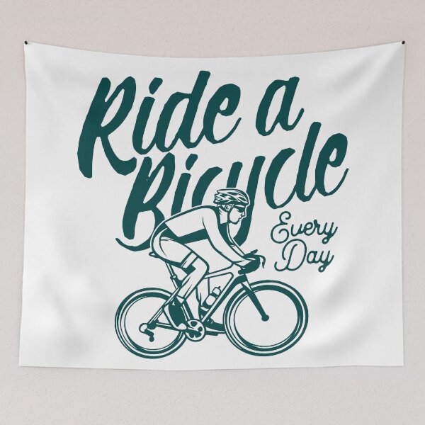 Item preview, Mountain Bikers RIDE A Bicycle EVRY DAY designed and sold by Emil1993.