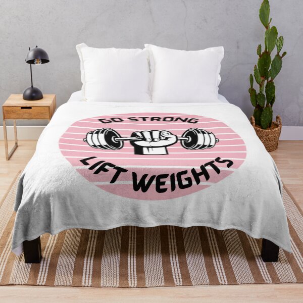 Item preview, Go Strong Lift Weights - Gym Lover designed and sold by LMoonDesigns.