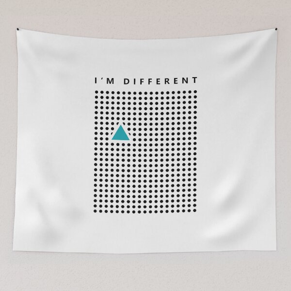 Item preview, I'm different triangle designed and sold by D3monic.