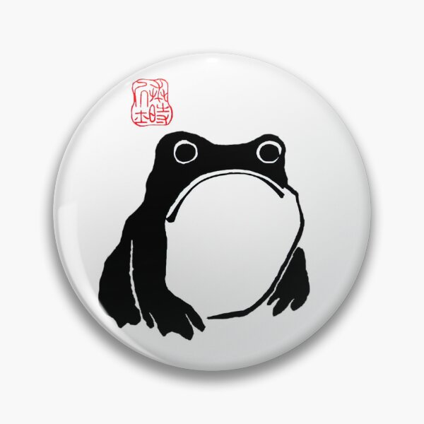 Item preview, Unimpressed Frog Japanese Woodblock Matsumoto Hoji  designed and sold by Onodera.