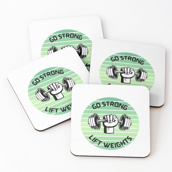 Item preview, Go Strong Lift Weights - Gym Lover designed and sold by LMoonDesigns.
