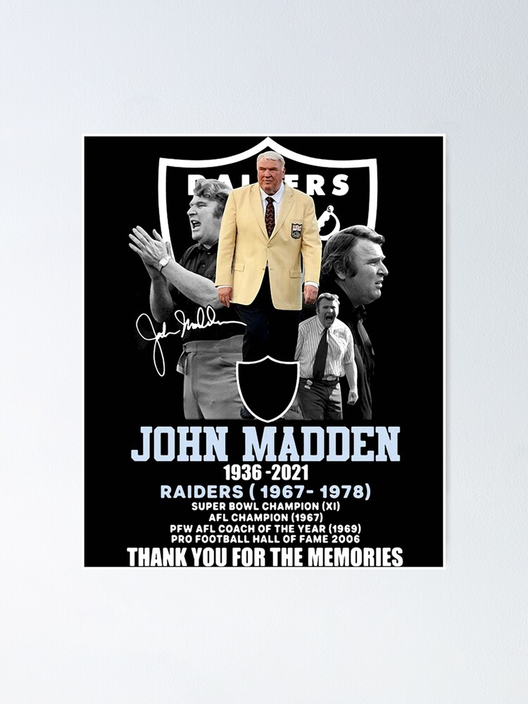 : John Madden T-Shirt, Legends Never Die Madden Football Coach  Unisex T-Shirt Black : Clothing, Shoes & Jewelry