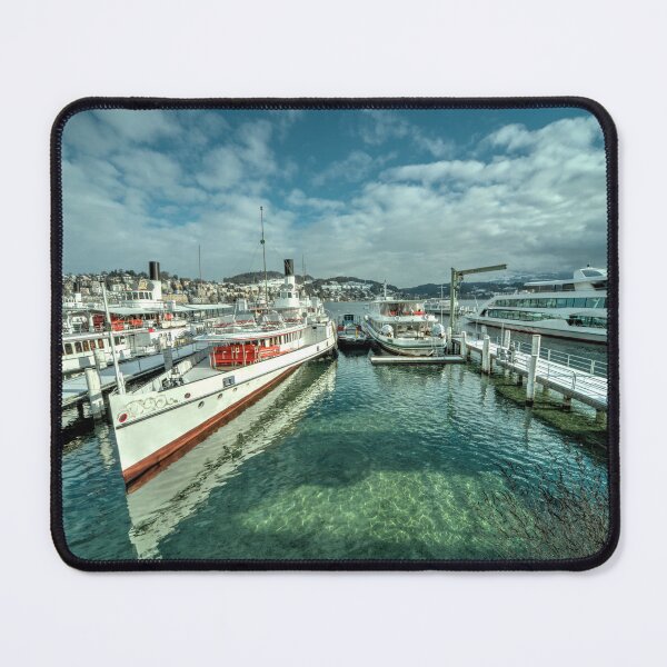 Item preview, Paddle Boats of Lake Lucerne  designed and sold by hawkie.