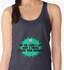 You can learn a lot about a person.... Women's Tank Top