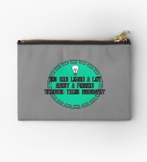 You can learn a lot about a person.... Studio Pouch
