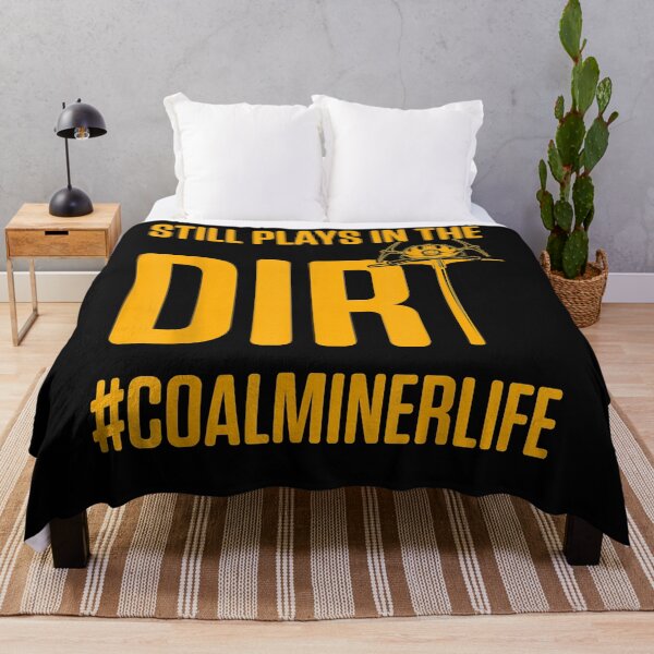 Item preview, Coal Miner Funny Mining Mine Worker designed and sold by WandaCaligiuri.
