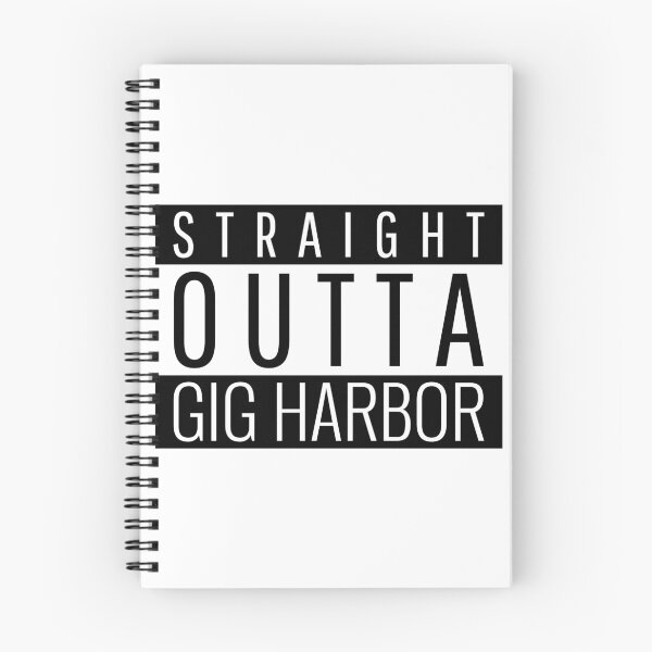 Item preview, Straight Outta Gig Harbor Washington  designed and sold by Teelogic.