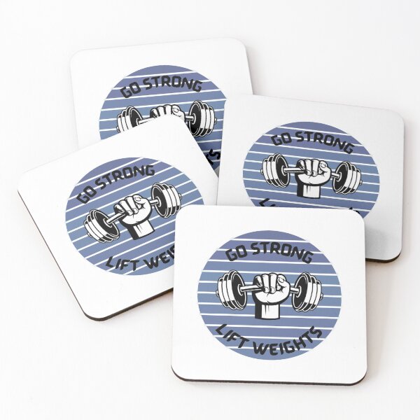 Item preview, Go Strong Lift Weights - Gym Lover designed and sold by LMoonDesigns.