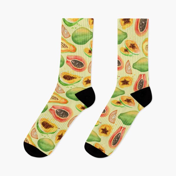 Item preview, papaya watercolor designed and sold by Emma Kunz.
