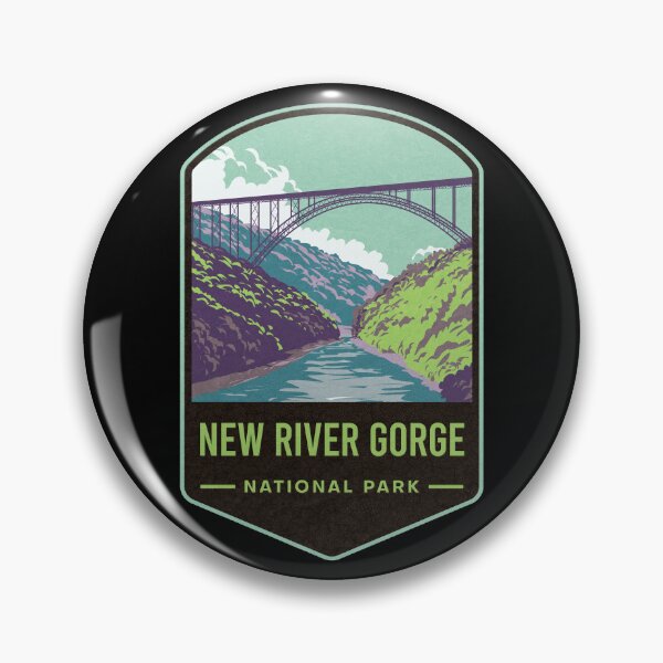 Item preview, New River Gorge National Park designed and sold by JordanHolmes.