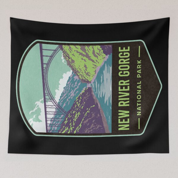 Item preview, New River Gorge National Park designed and sold by JordanHolmes.