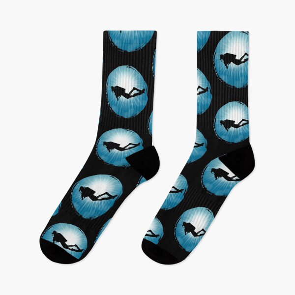 Item preview, Deep Water Diver Ocean Underwater designed and sold by TheInkElephant.