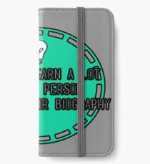 You can learn a lot about a person.... iPhone Wallet/Case/Skin