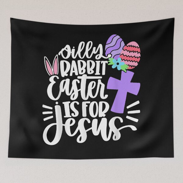 Item preview, Christians Cute Silly Rabbit Easter Is For Jesus T-Shirt.png designed and sold by KyleZimmersch.