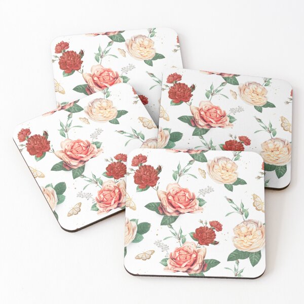 Item preview, Elegant roses - valentines pattern - wedding style designed and sold by fowons.